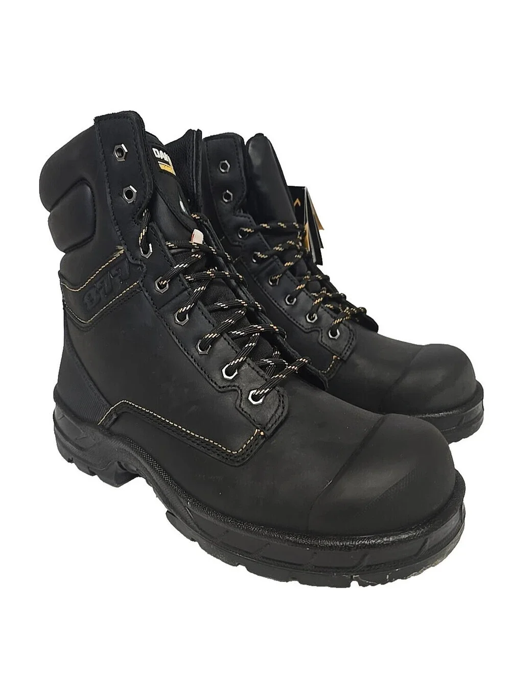 Dakota Men's 8'' 877 Steel Toe Steel Plate Work Boots Black Size 12M